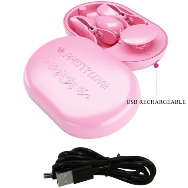 PRETTY LOVE - SURPRISE BOX PINK ELECTRO STIMULATION TWEEZERS 6